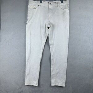 Michael Kors Skinny Jeans Parker Slim Fit High Rise Womens Size 38/32 White